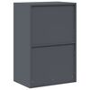 vidaXL Storage Cabinet Anthracite 60 x 40 x 90 cm Steel