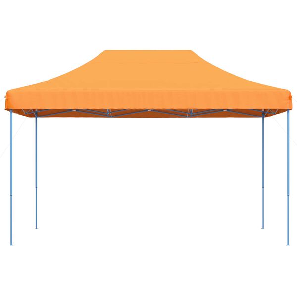 vidaXL Party Tent Folding Orange 292 x 440 x 315 cm Oxford Fabric