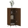 vidaXL Sideboard Brown Oak 34.5x34x90 cm Engineered Wood
