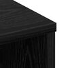 vidaXL Headboard Cabinet Black Oak 100 x 19 x 103.5 cm Engineered Wood