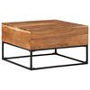 vidaXL Coffee Table 68x68x41 cm Solid Acacia Wood