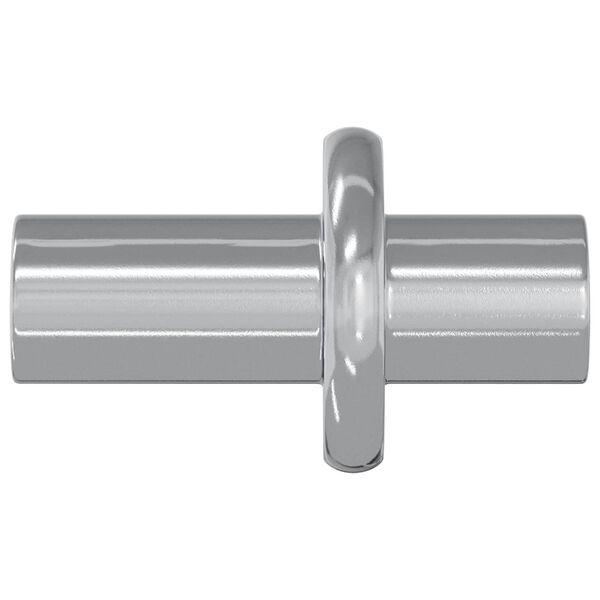 vidaXL Shelf Peg 12 pcs Silver 8.6 x 8.6 x 14.6 mm Steel