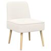 vidaXL Slipper Chair Cream Boucl&eacute;