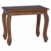 vidaXL Nesting Table 3 pcs Brown Solid Mahogany wood