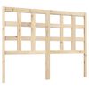 vidaXL Bed Headboard 125.5x4x100 cm Solid Wood Pine