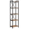 vidaXL Bookshelf Old wood 40 x 30 x 155 cm Engineered Wood