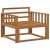 vidaXL Outdoor Middle Sofa Natural