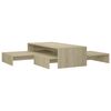 vidaXL Nesting Coffee Table Set | Sonoma oak | Engineered wood