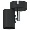 vidaXL Ceiling Spotlight Black 6.5 x 6 x 11.5 cm Steel