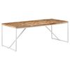 vidaXL Dining Table 200x90x76 cm Solid Acacia and Mango Wood