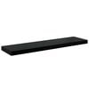 vidaXL Floating Wall Shelf High Gloss Black 90x23.5x3.8 cm MDF