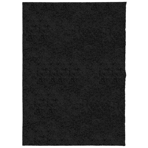 vidaXL Shaggy Rug PAMPLONA High Pile Modern Black 240x340 cm