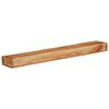 vidaXL Wall Shelves 2 pcs 100x17x8 cm Solid Wood Acacia