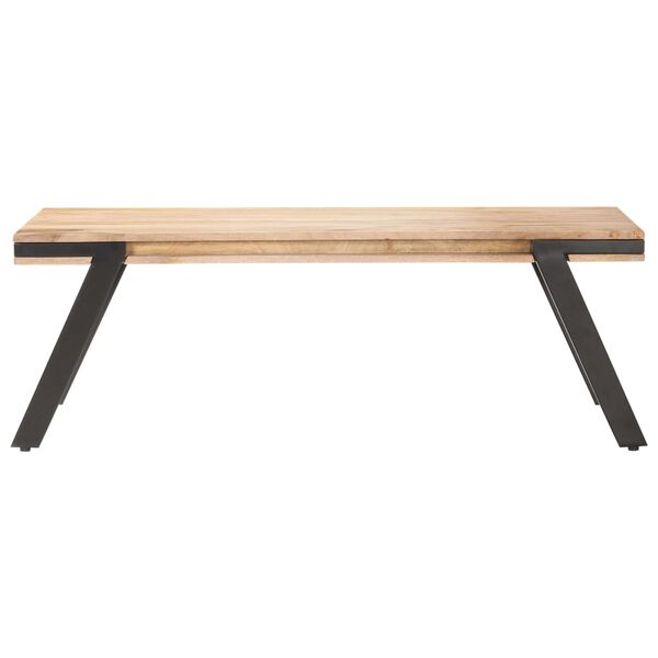 vidaXL Coffee Table 114x65x40 cm Solid Mango Wood