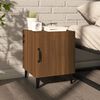 vidaXL Bedside Cabinets 2 pcs Brown Oak Engineered Wood