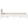 vidaXL Bed Frame without Mattress White 160x200 cm Solid Wood Pine