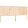 vidaXL Bed Frame without Mattress 200x200 cm Solid Wood Pine