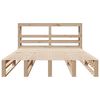 vidaXL Bed Frame without Mattress 140x200 cm Solid Wood Pine