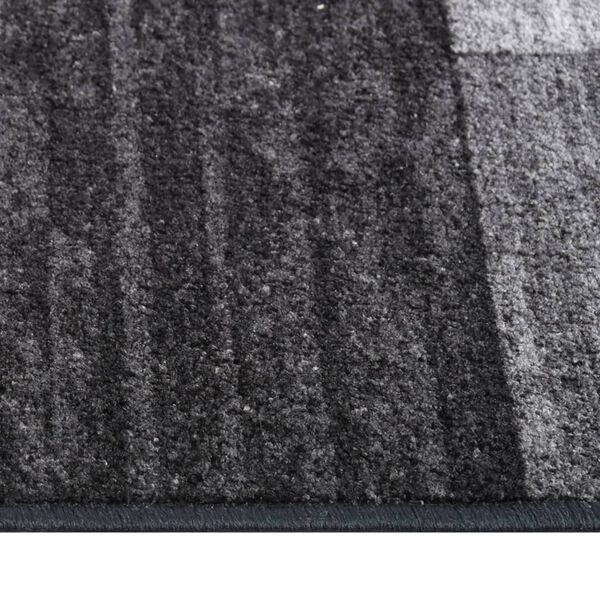 vidaXL Carpet Runner Anthracite 67x200 cm Anti Slip