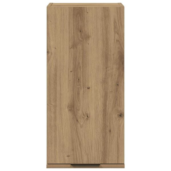 vidaXL Wall-mounted Bathroom Cabinet Artisan Oak 32x20x67 cm