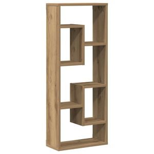 vidaXL Wall Shelf Artisan Oak 36x16x90 cm Engineered Wood