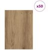 vidaXL Decor Panels 50 pcs Artisan Oak 15 x 21 x 0.27 cm