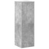 vidaXL Plant Stand Concrete Grey 33x33x100 cm Engineered Wood
