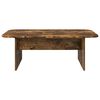 vidaXL Coffee Table Smoked Oak 93 x 53 x 33 cm Engineered Wood