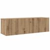 vidaXL TV Cabinet Set Wall-mounted 8 pcs Artisan Oak Engineered Wood