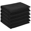 vidaXL Table Cloth 5 pcs Oval Dark Grey 130 x 180 cm