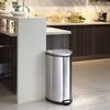 EKO Pedal Bin Grace 35 L Matte Silver