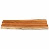 vidaXL Table Top 110x60x3.8 cm Rectangular&nbsp;Solid Wood Acacia Live Edge