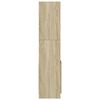 vidaXL Highboard&nbsp;Sonoma Oak 92x33x140 cm Engineered Wood