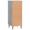 vidaXL Sideboard Grey Sonoma 34.5x34x90 cm Engineered Wood