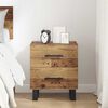 vidaXL Bedside Cabinet Old Wood 40 x 35 x 47.5 cm Engineered Wood