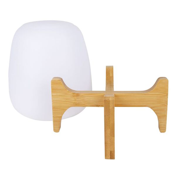 Bo-Camp LED Table Lamp Barnes White and Brown