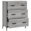 vidaXL Sideboard Grey Sonoma 69.5x34x90 cm Engineered Wood