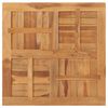 vidaXL Table Top Solid Teak Wood Square 80x80x2.5 cm