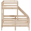 vidaXL Bunk Bed without Mattress 80x200/140x200 cm Solid Wood