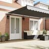 vidaXL Awning Frame Anthracite 500 x 300 cm Aluminium