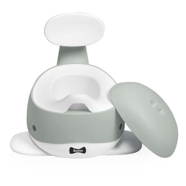 Baninni Potty Trainer Whale Grey