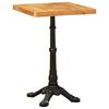 vidaXL Bistro Table Brown 50 x 50 x 76 cm Solid Mango Wood