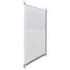 Plisse Blind 110x200cm White Pleated Blind
