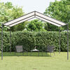 vidaXL Gazebo White 4 x 4 x 2.6 m Steel and Polyester