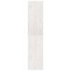vidaXL Book Cabinet Room Divider White 40x30x135.5 cm Pinewood