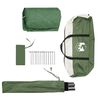 vidaXL Car Tent Green Waterproof