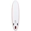 vidaXL Stand Up Paddle Board Set SUP Surfboard Inflatable Red and White