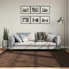vidaXL Area Rugs Square HUARTE Brown 200 x 200 cm Polyester
