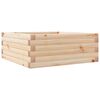 vidaXL Garden Planter 60x60x23 cm Solid Wood Pine