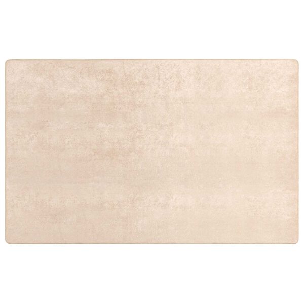 vidaXL Rug Print Cream 300 x 190 cm Polyester and PVC
